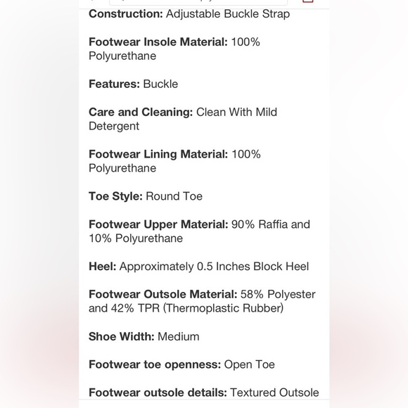 Women's Luisa Ankle Strap Thong Sandals - A New Day™ Beige new - Picture 6 of 7